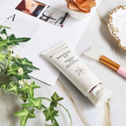 スノーライトEX<チューブ>/VITOWA/洗い流すパック・マスクを使ったクチコミ(4枚目)