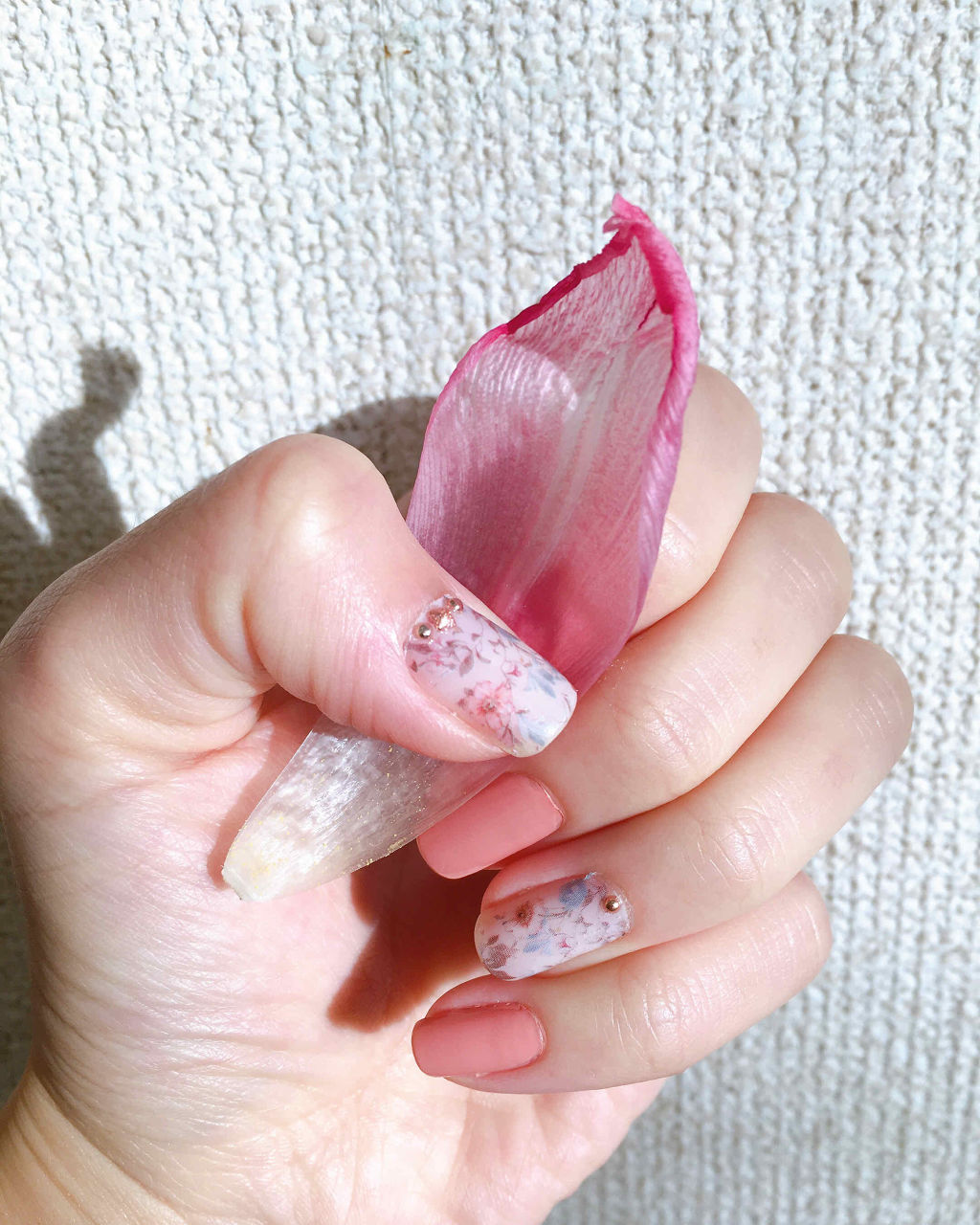 しずくネイルシール/キャンドゥ/ネイルシールを使ったクチコミ（1枚目）