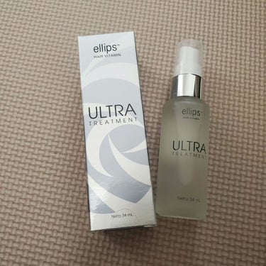 ellips ウルトラトリートメントのクチコミ「LIPSのプレゼント企画でいただきました🎁

【使った商品】
エリップス ヘアーオイル ウルト.....」（1枚目）