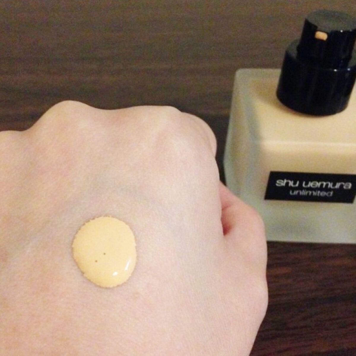 (旧)アンリミテッド ラスティング フルイド/shu uemura/リキッドファンデーションを使ったクチコミ(2枚目)