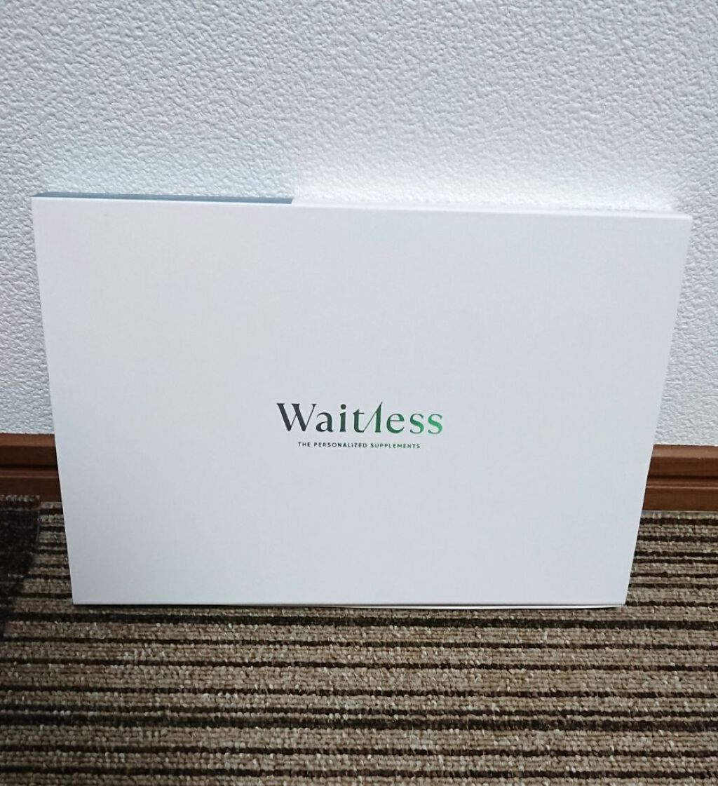 Waitlessパーソナライズサプリ/Sparty/ボディサプリメントを使ったクチコミ（1枚目）