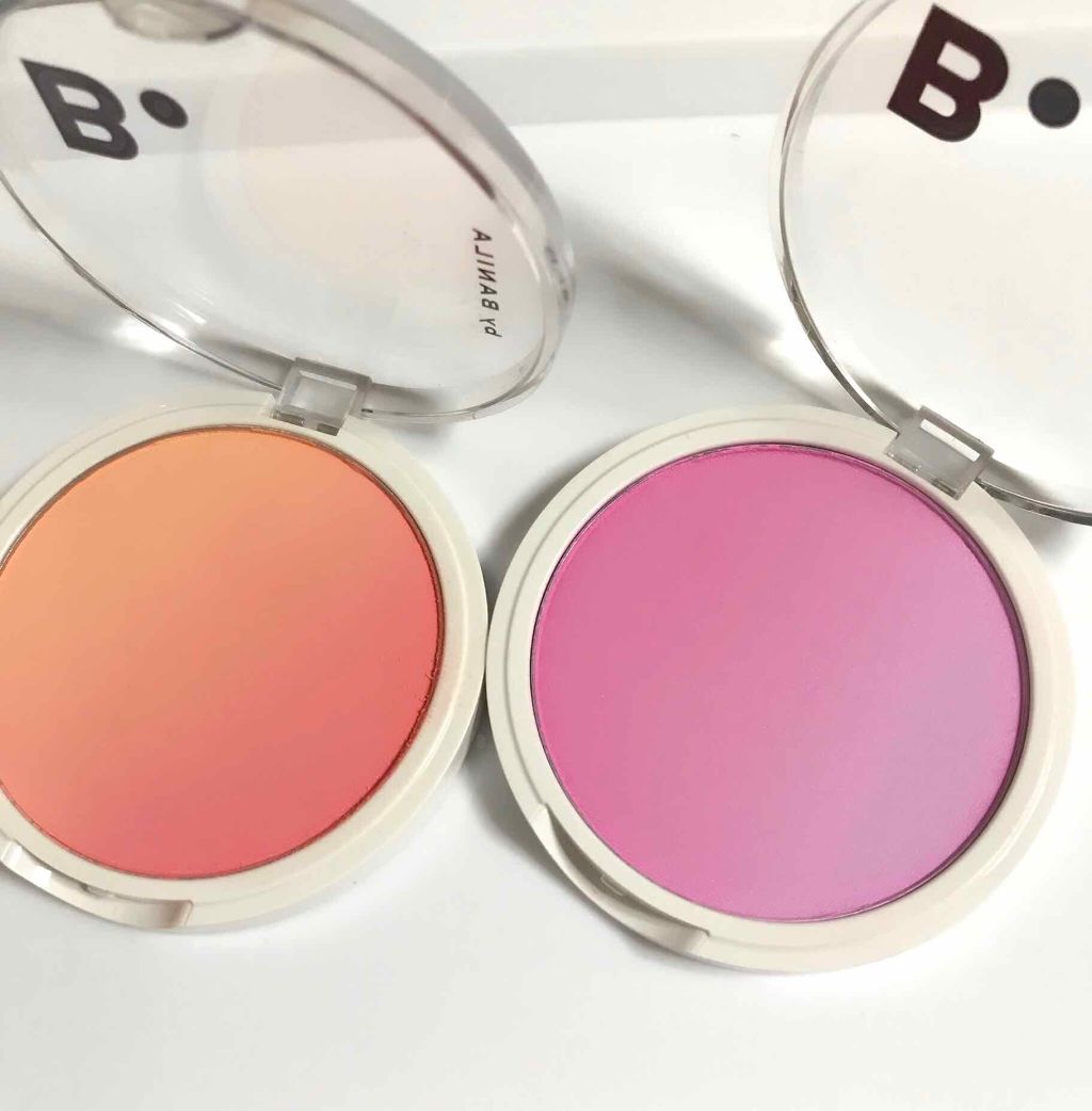 チアグラデーションチーク/B. by BANILA/パウダーチークを使ったクチコミ（2枚目）