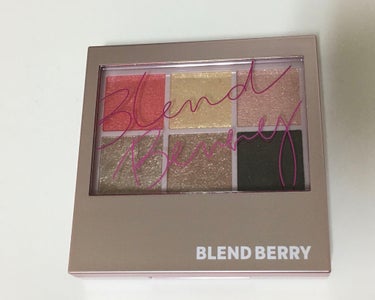 オーラクリエイション/BLEND BERRY/アイシャドウパレットを使ったクチコミ（1枚目）