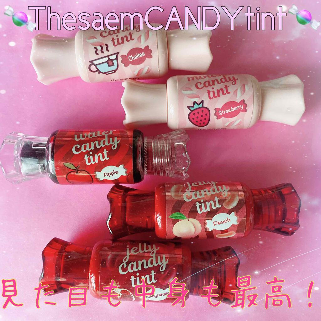 ムース キャンディー ティント/the SAEM/リップティントを使ったクチコミ(1枚目)