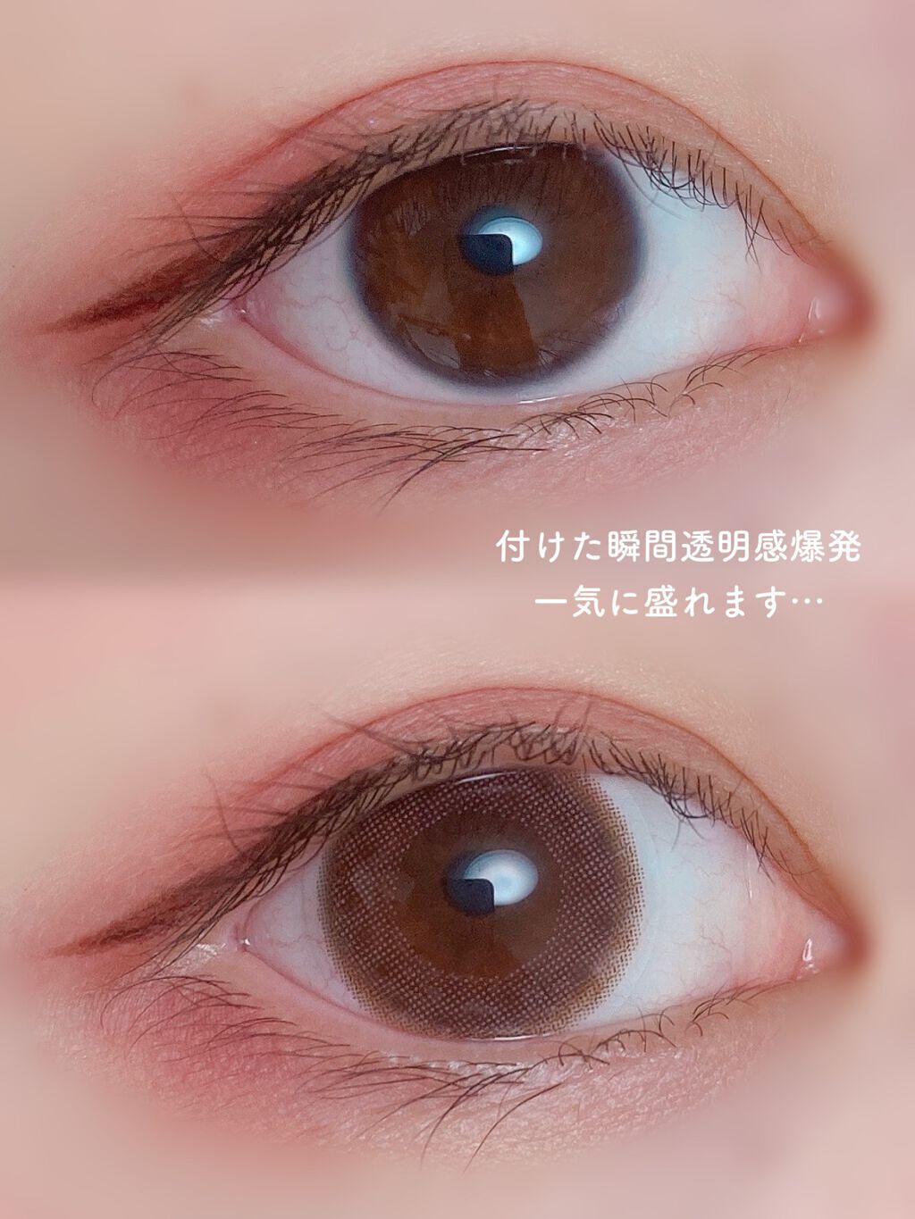 エバーカラーワンデー ナチュラル/エバーカラー/ワンデー(1DAY)カラコンを使ったクチコミ(4枚目)
