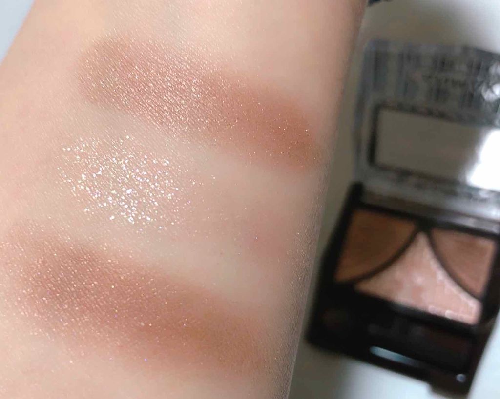 ジューシーピュアアイズ/キャンメイク/アイシャドウパレットを使ったクチコミ(3枚目)