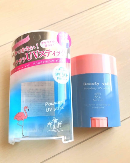 パウダリーUVスティック/Beauty veil/日焼け止めスティックを使ったクチコミ(1枚目)