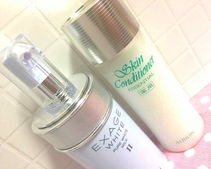 エクサージュホワイト ピュアホワイト ミルク II/ALBION/乳液を使ったクチコミ(1枚目)