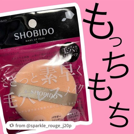 天然ラテックスパフ/SHOBIDO/パフ・スポンジを使ったクチコミ(1枚目)