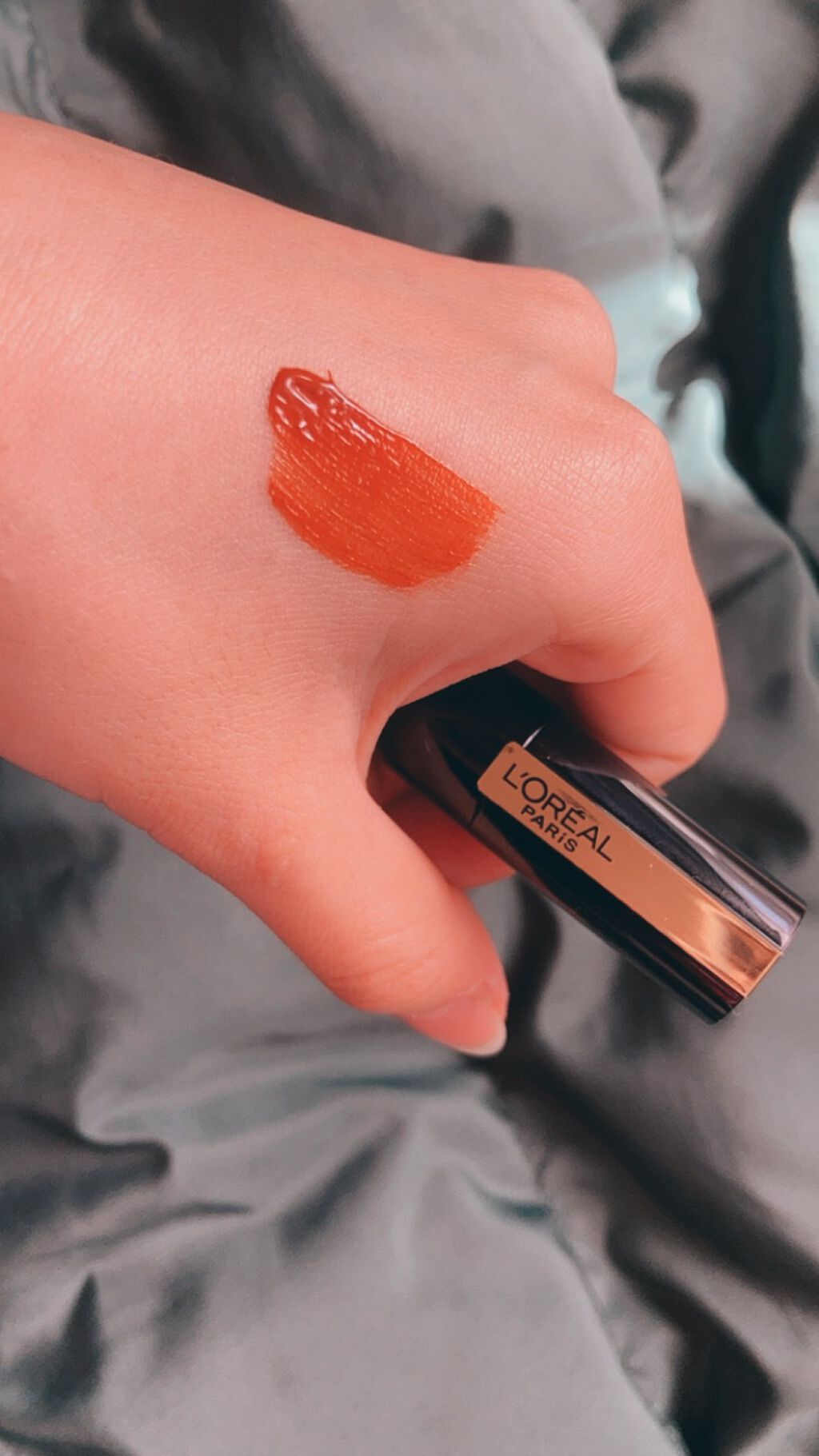 ブリリアントシグネチャー/ロレアル パリ/口紅を使ったクチコミ(2枚目)