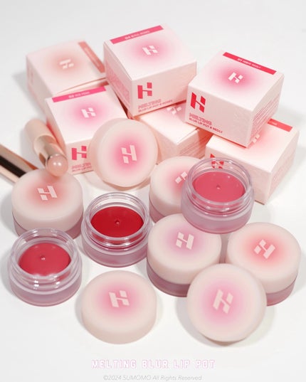 メルティングブラーリップポット/HOLIKA HOLIKA/口紅を使ったクチコミ(9枚目)