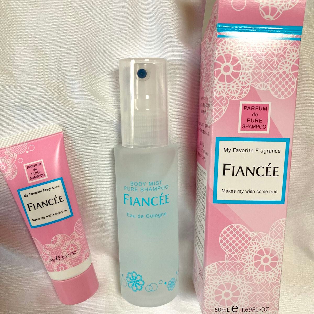 ボディミスト ピュアシャンプー ハンドミニコフレ/フィアンセ/その他キットセットを使ったクチコミ(3枚目)