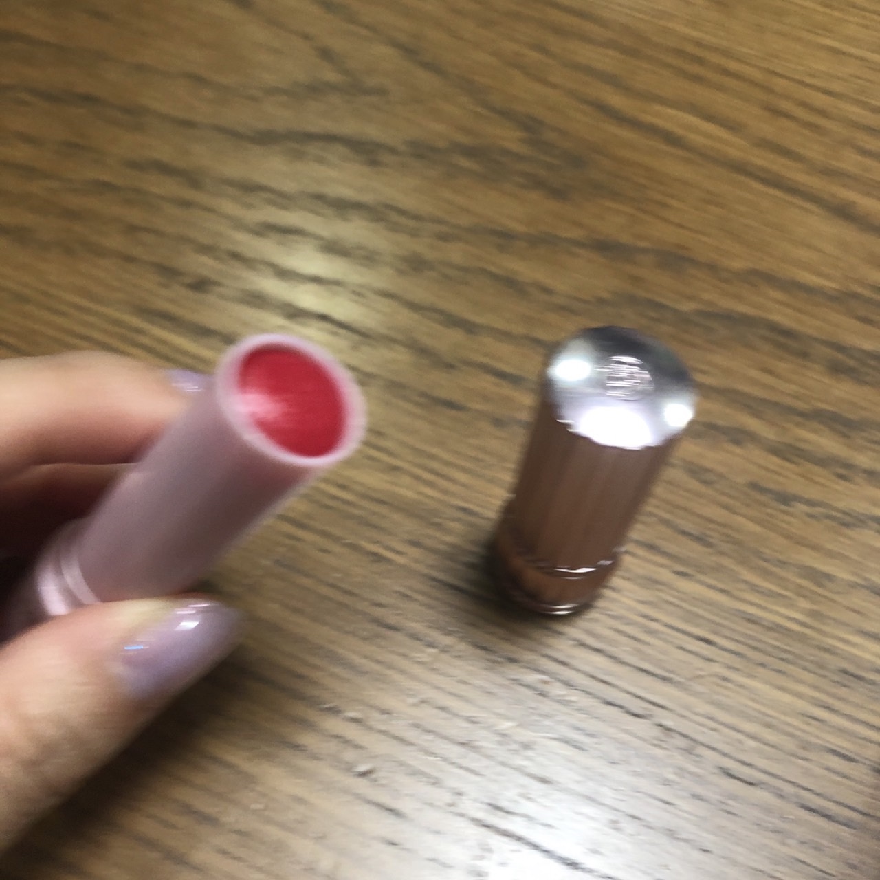 メルティカラー ティントリップ ショコラローズ/フォーチュン/リップティントを使ったクチコミ（2枚目）