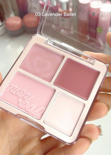 わがままチークハイライター/JUDYDOLL/パウダーチークを使ったクチコミ(3枚目)