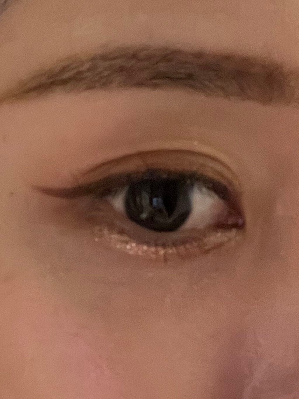 グリッター イルミネーションライナー R/CipiCipi/リキッドアイライナーを使ったクチコミ(2枚目)