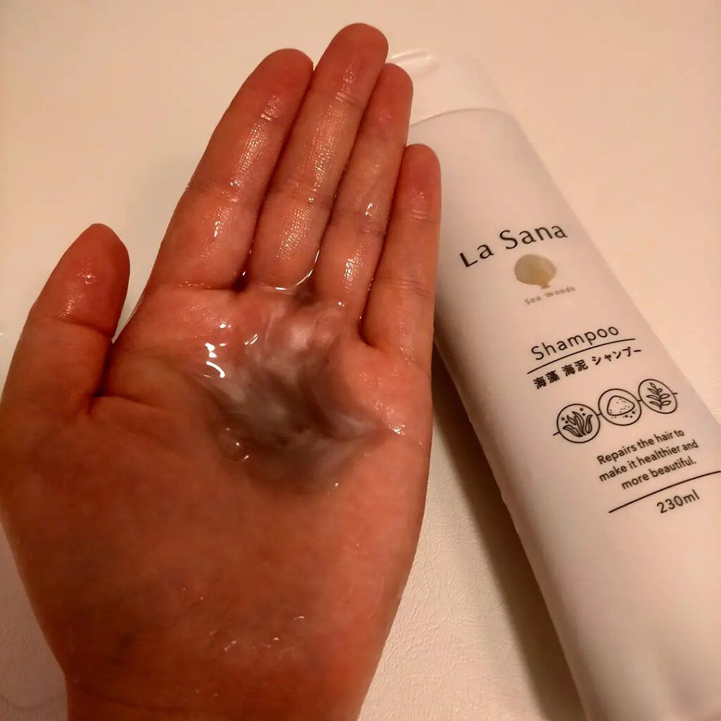 海藻 海泥 ヘア マスク/ラサーナ/ヘアマスク・ヘアパックを使ったクチコミ（2枚目）