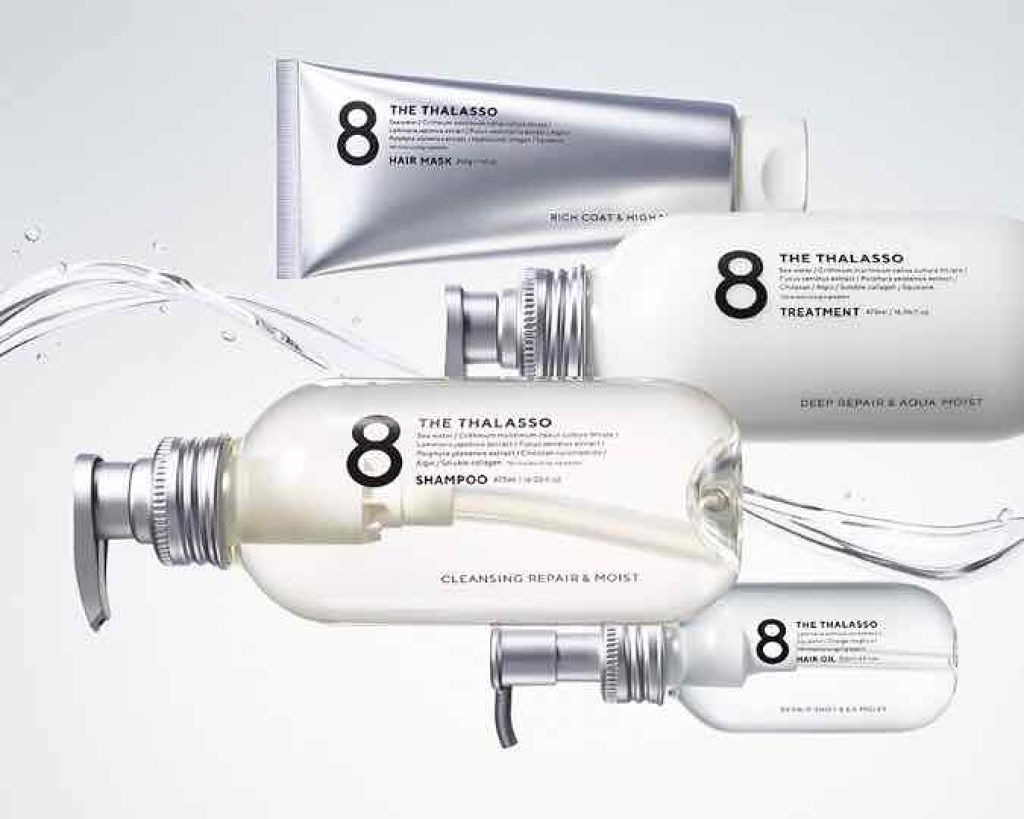 [旧商品]クレンジングリペア＆モイスト 美容液シャンプー／ディープリペア＆アクアモイスト 美容液トリートメント/エイトザタラソ/市販シャンプーを使ったクチコミ（1枚目）