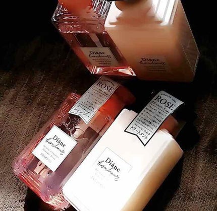 グラースローズの香り/シャンプー&トリートメント/ダイアン/市販シャンプーを使ったクチコミ(1枚目)