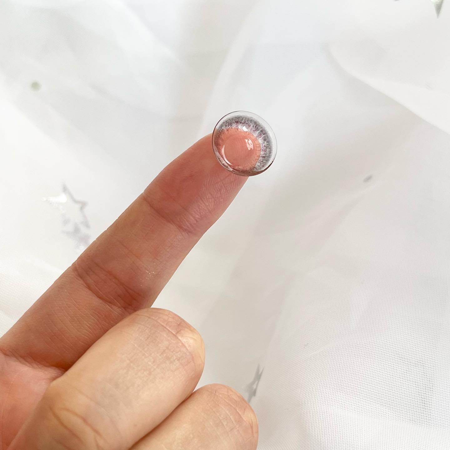 LuMia comfort 1day CIRCLE ワッフルピンク/LuMia/ワンデー（１DAY）カラコンを使ったクチコミ（3枚目）