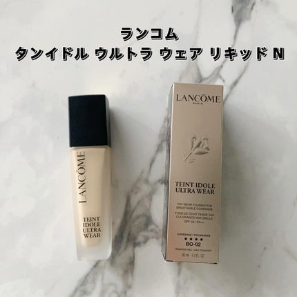 タンイドル ウルトラ ウェア リキッド N/LANCOME/リキッドファンデーションを使ったクチコミ(2枚目)