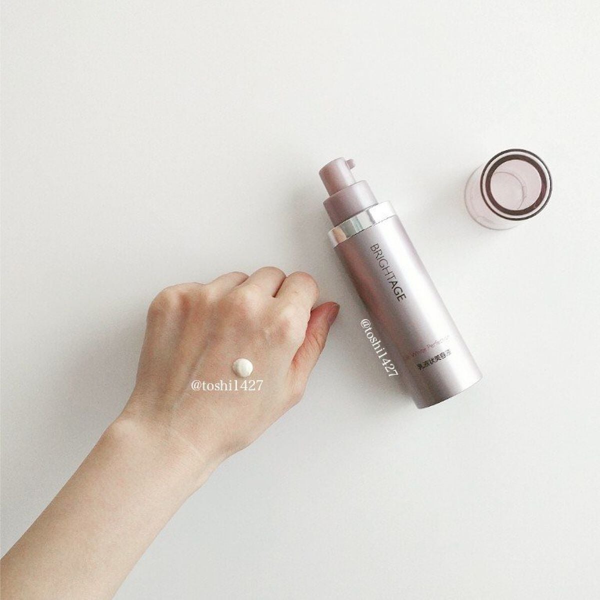 リフトホワイト パーフェクション/BRIGHTAGE/美容液を使ったクチコミ(3枚目)