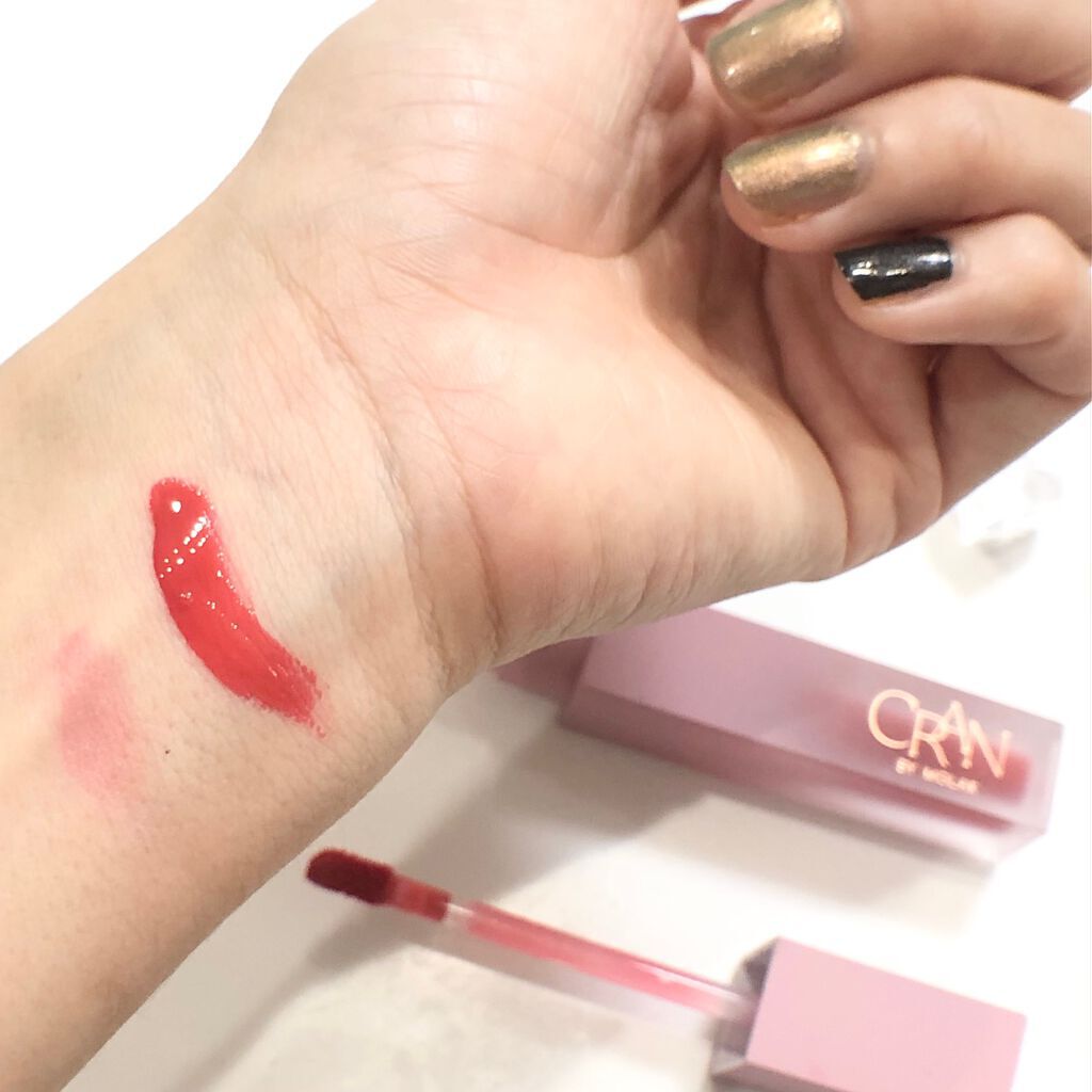 BLOOM JELLY TINT /CRAN BY MOLAK /口紅を使ったクチコミ（2枚目）