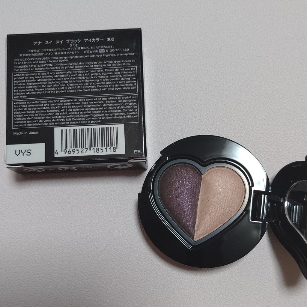 スイ ブラック アイカラー/ANNA SUI/アイシャドウパレットを使ったクチコミ(1枚目)