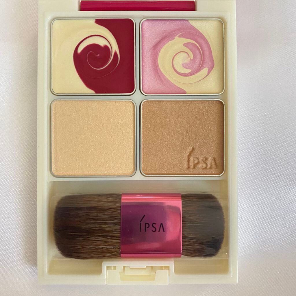 デザイニング フェイスカラーパレット/IPSA/プレストパウダーを使ったクチコミ(2枚目)