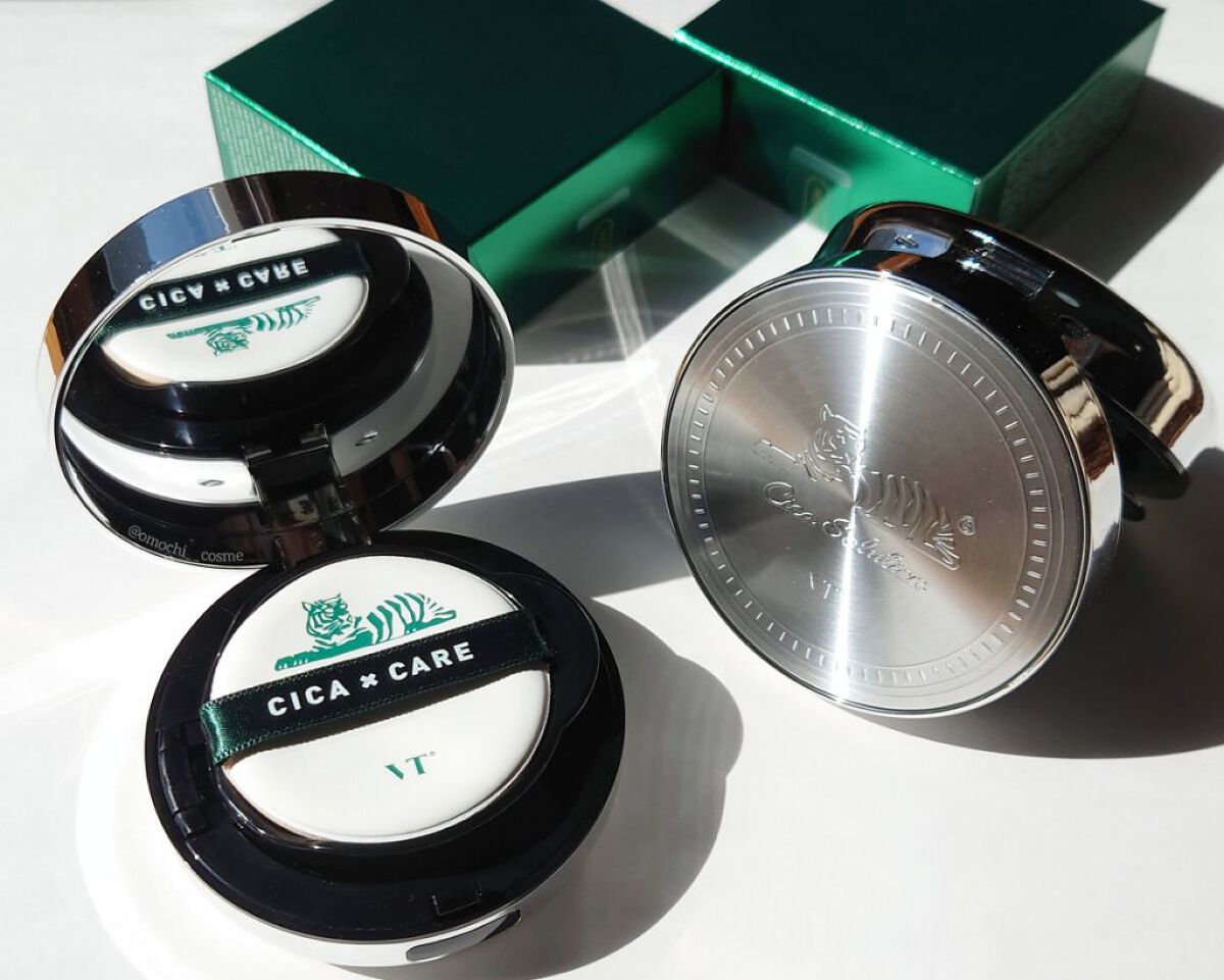 CICA エアリーフィットカバークッション/VT/クッションファンデーションを使ったクチコミ（1枚目）