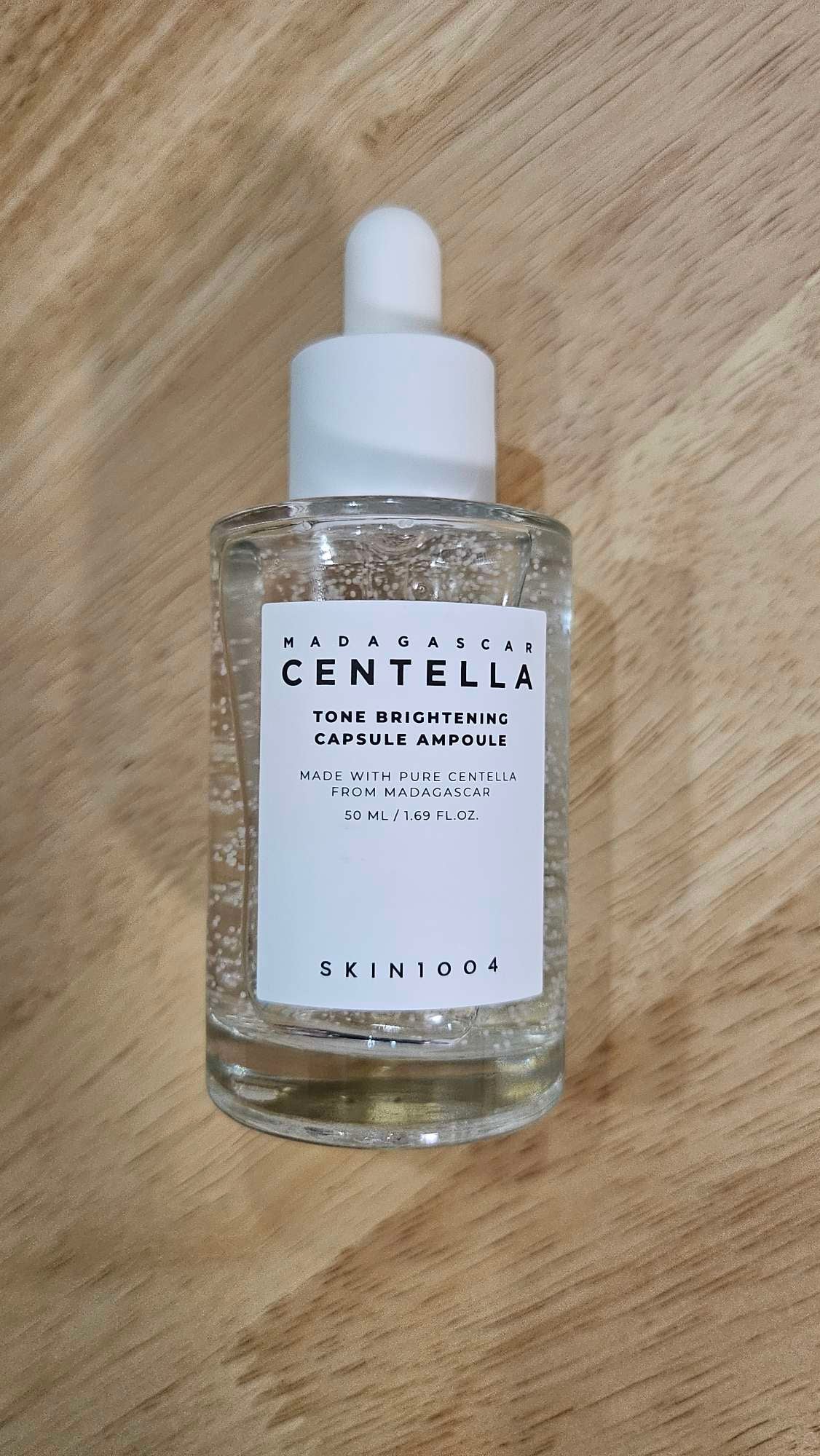 トーンブライトニング カプセルアンプル/SKIN1004/美容液を使ったクチコミ(1枚目)