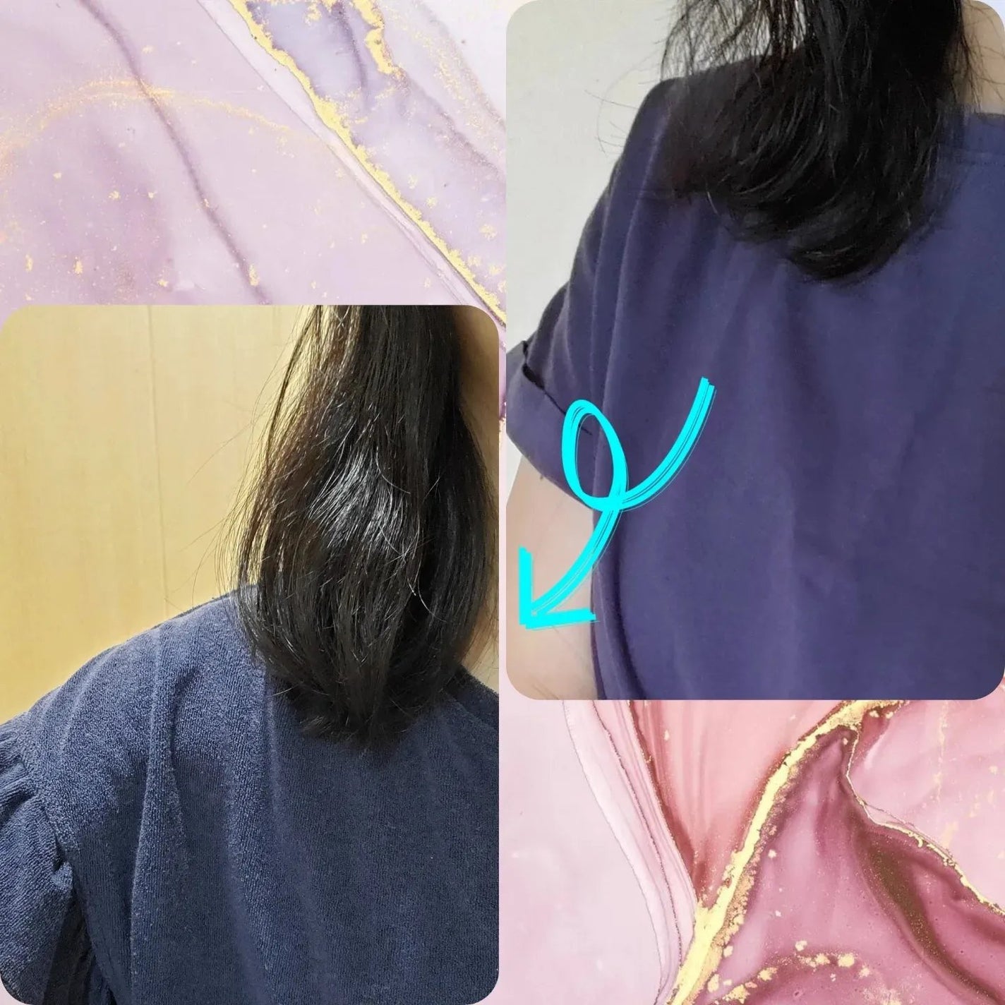 メロウシャンプー/メロウトリートメント/plus eau/市販シャンプーを使ったクチコミ(6枚目)