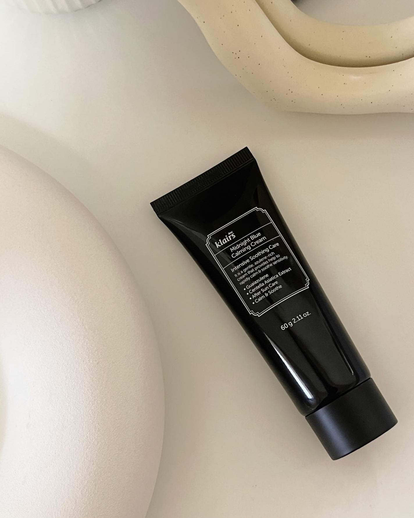 ミッドナイトブルーカーミングクリーム/Klairs/フェイスクリームを使ったクチコミ(4枚目)