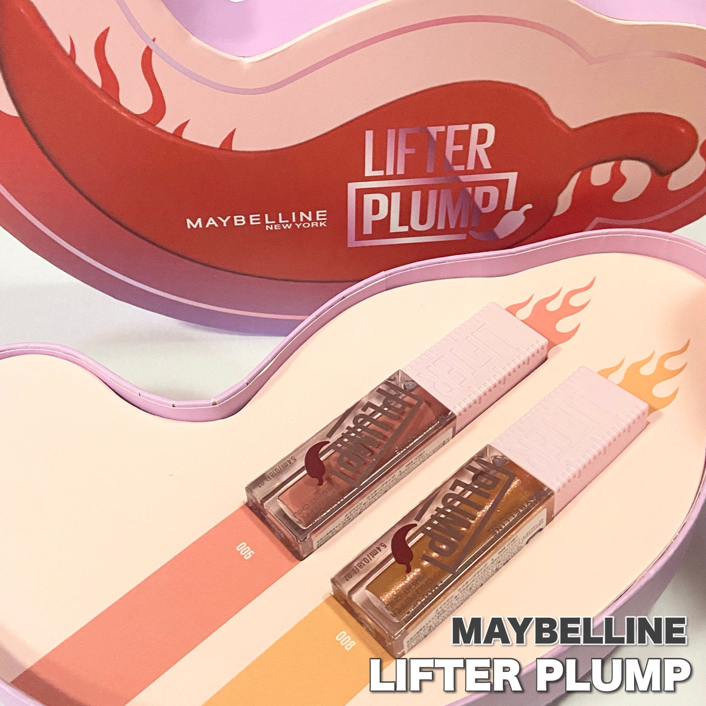 リフタープランプ/MAYBELLINE NEW YORK/リップグロスを使ったクチコミ(1枚目)