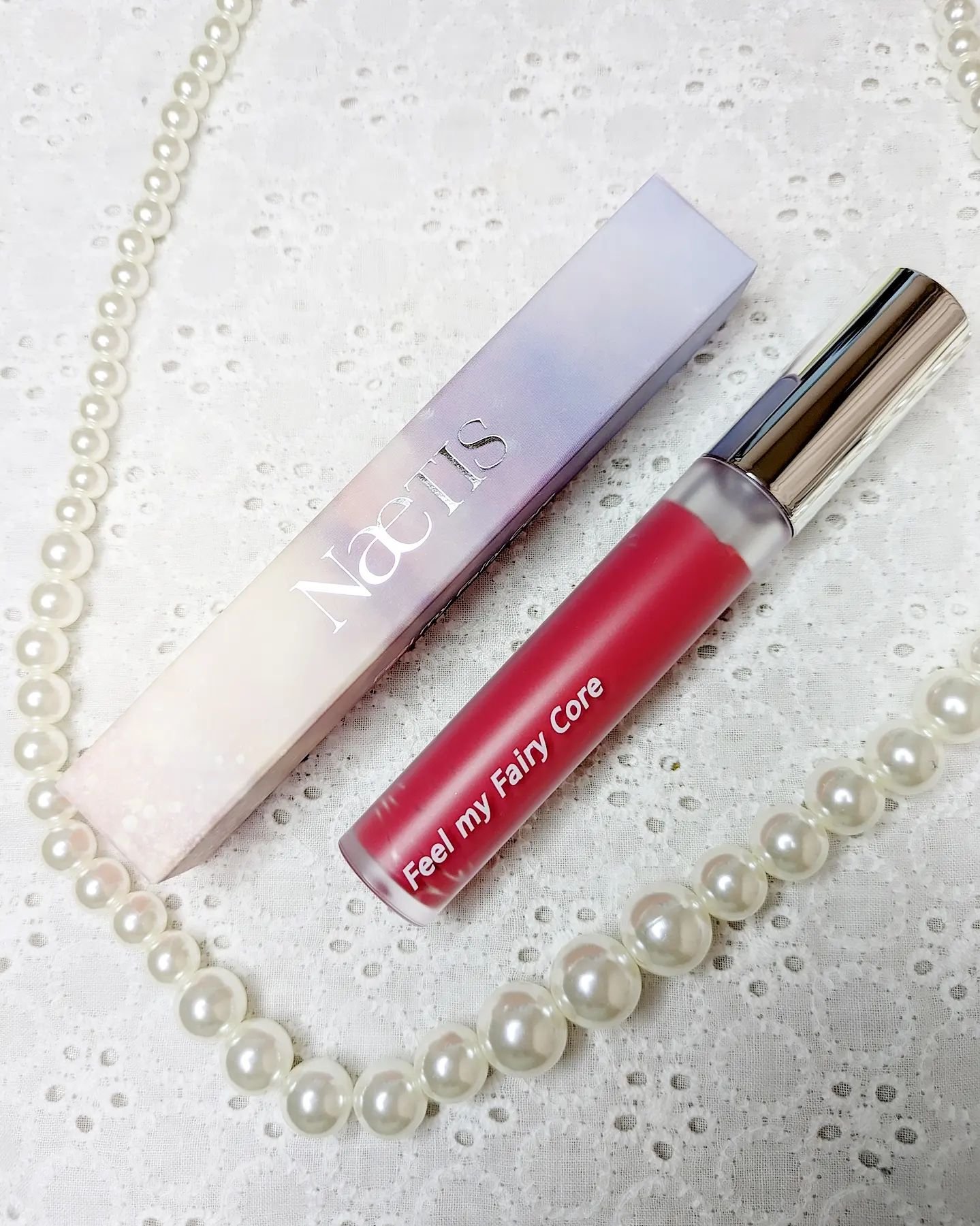 フェアリーコアステイブラーベルベットティント/NaeTIS/リップティントを使ったクチコミ（1枚目）