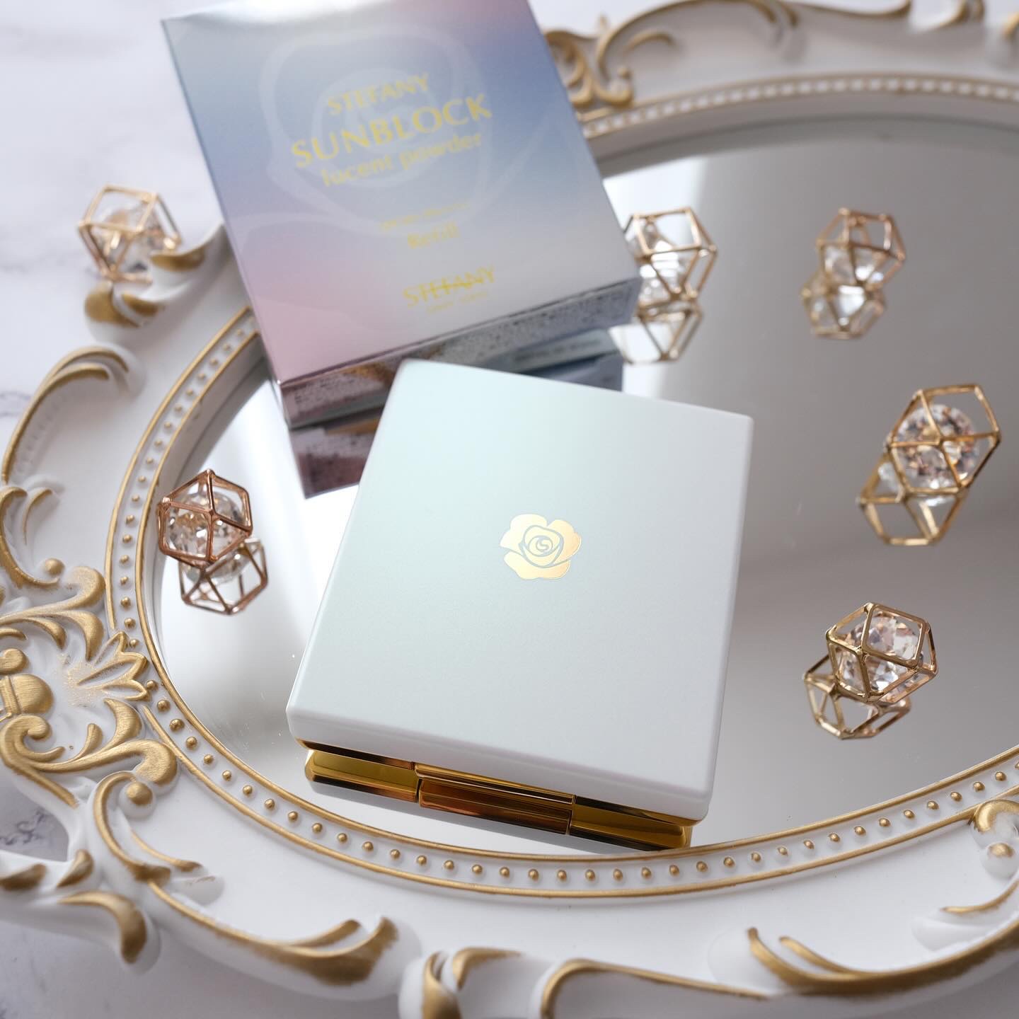 ステファニー サンブロック ルーセントパウダー Ⅲ/ステファニー/プレストパウダーを使ったクチコミ（2枚目）