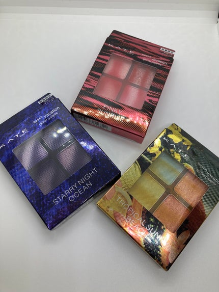 ビーチバカンスグリッターパレット/KATE/アイシャドウパレットを使ったクチコミ(1枚目)