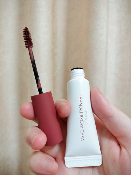 ハンオールブロウカラ/rom&nd/眉マスカラを使ったクチコミ(3枚目)