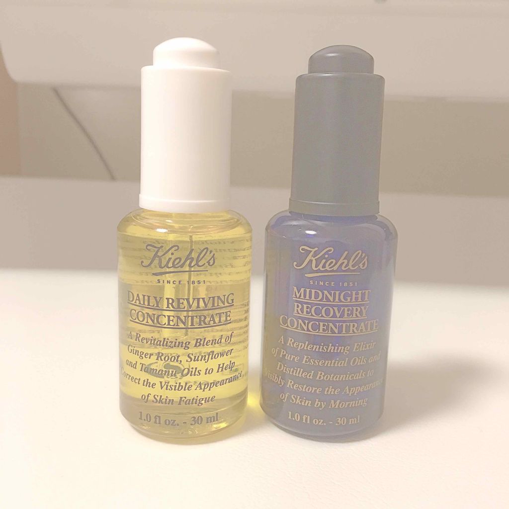 キールズ ミッドナイトボタニカル コンセントレート/Kiehl's/フェイスオイルを使ったクチコミ(1枚目)