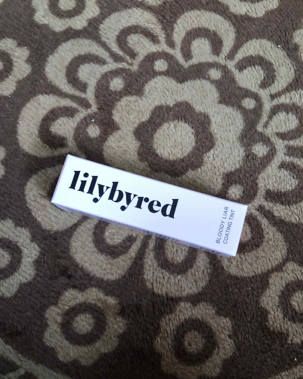 ブラッディライアー コーティングティント/lilybyred/リップティントを使ったクチコミ(2枚目)