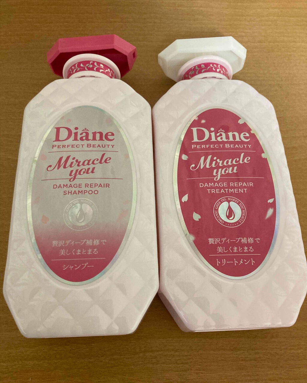 ミラクルユー サクラ シャンプー&トリートメントセット/ダイアン/市販シャンプーを使ったクチコミ(1枚目)