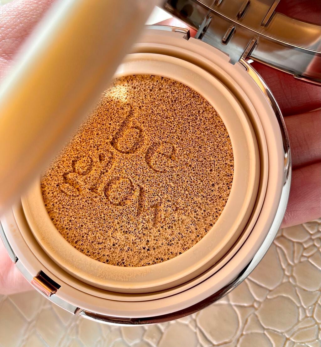 プロテーラービーグロウクッション(オールニュー)/espoir/クッションファンデーションを使ったクチコミ(2枚目)