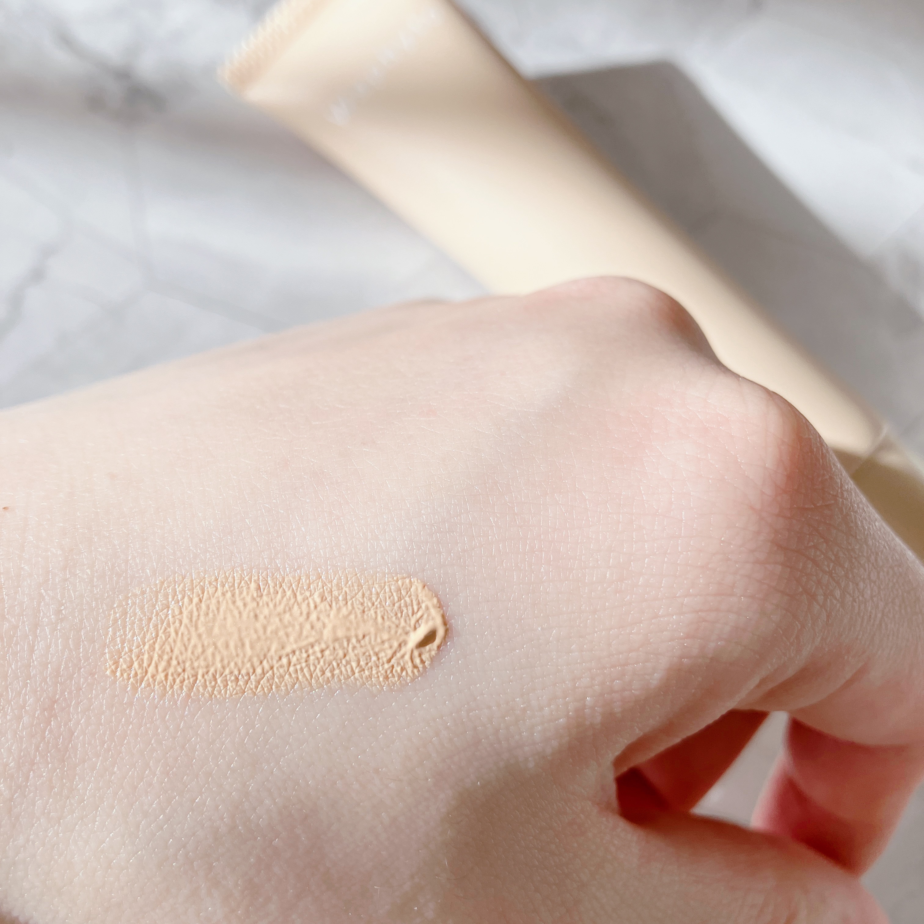 UVクリーム ピンクグロウ／ナチュラルベージュ/Waphyto/日焼け止めクリームを使ったクチコミ（2枚目）