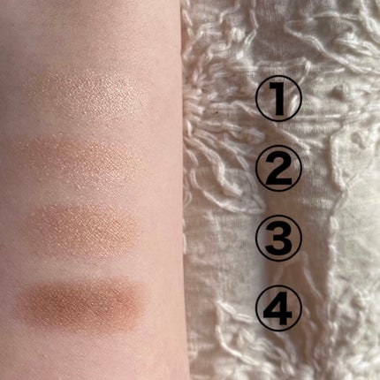 シルキースフレアイズ/キャンメイク/アイシャドウパレットを使ったクチコミ(3枚目)