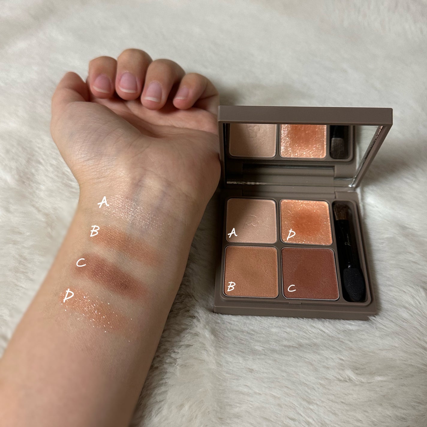 インザミラーアイパレット/Ririmew/アイシャドウパレットを使ったクチコミ(2枚目)