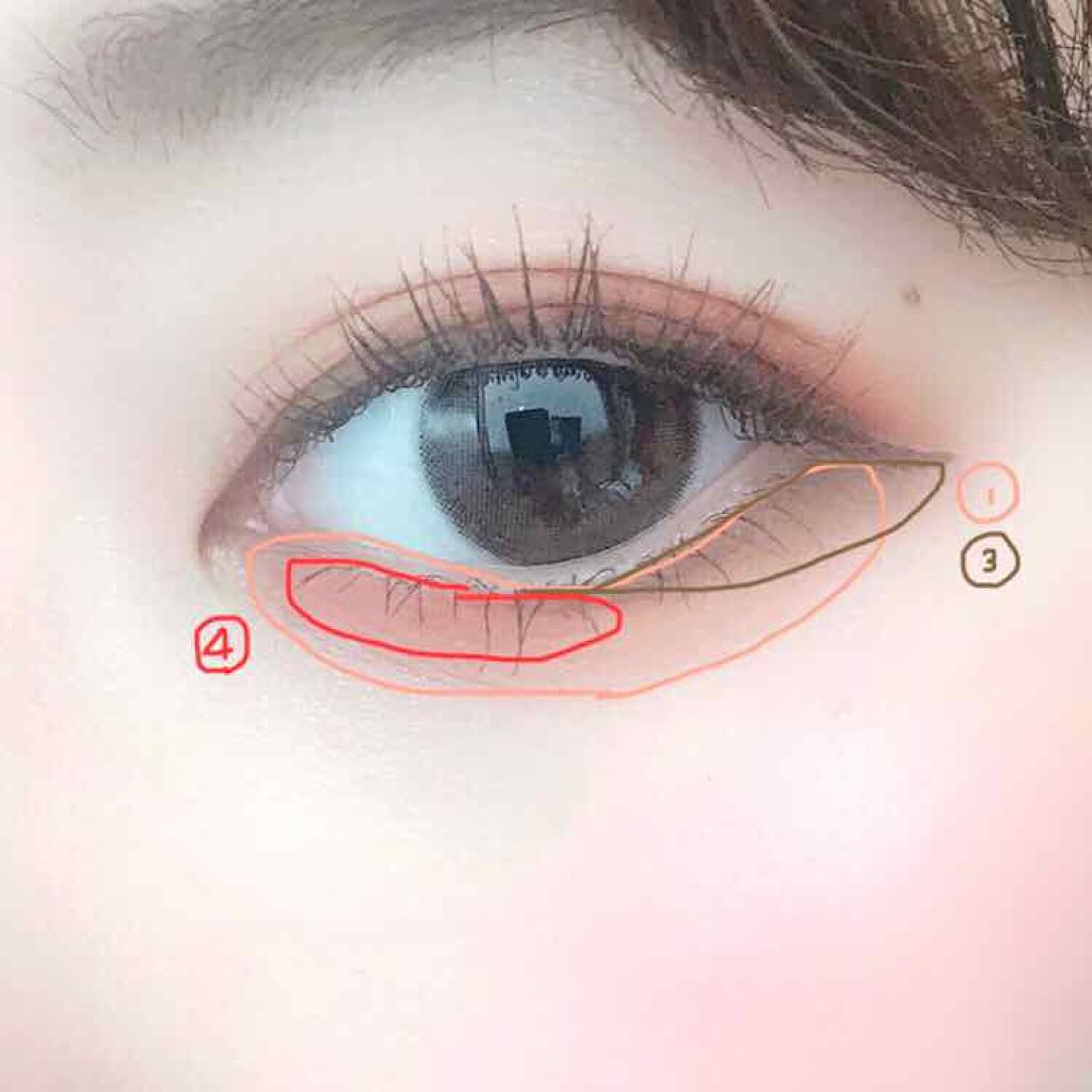 プレイカラーアイズ ミニ #キットカットオリジナル/ETUDE/アイシャドウパレットを使ったクチコミ（3枚目）