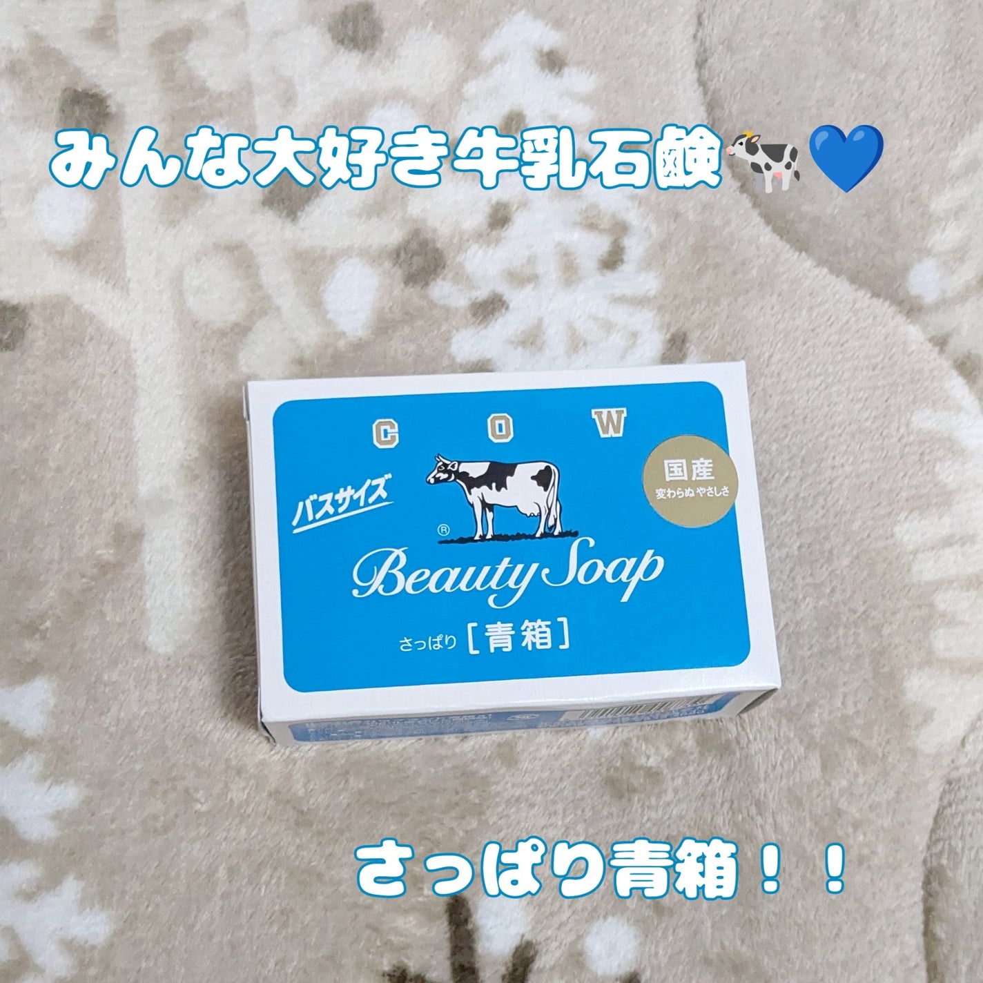 青箱 (さっぱり)/カウブランド/ボディ石鹸を使ったクチコミ(1枚目)