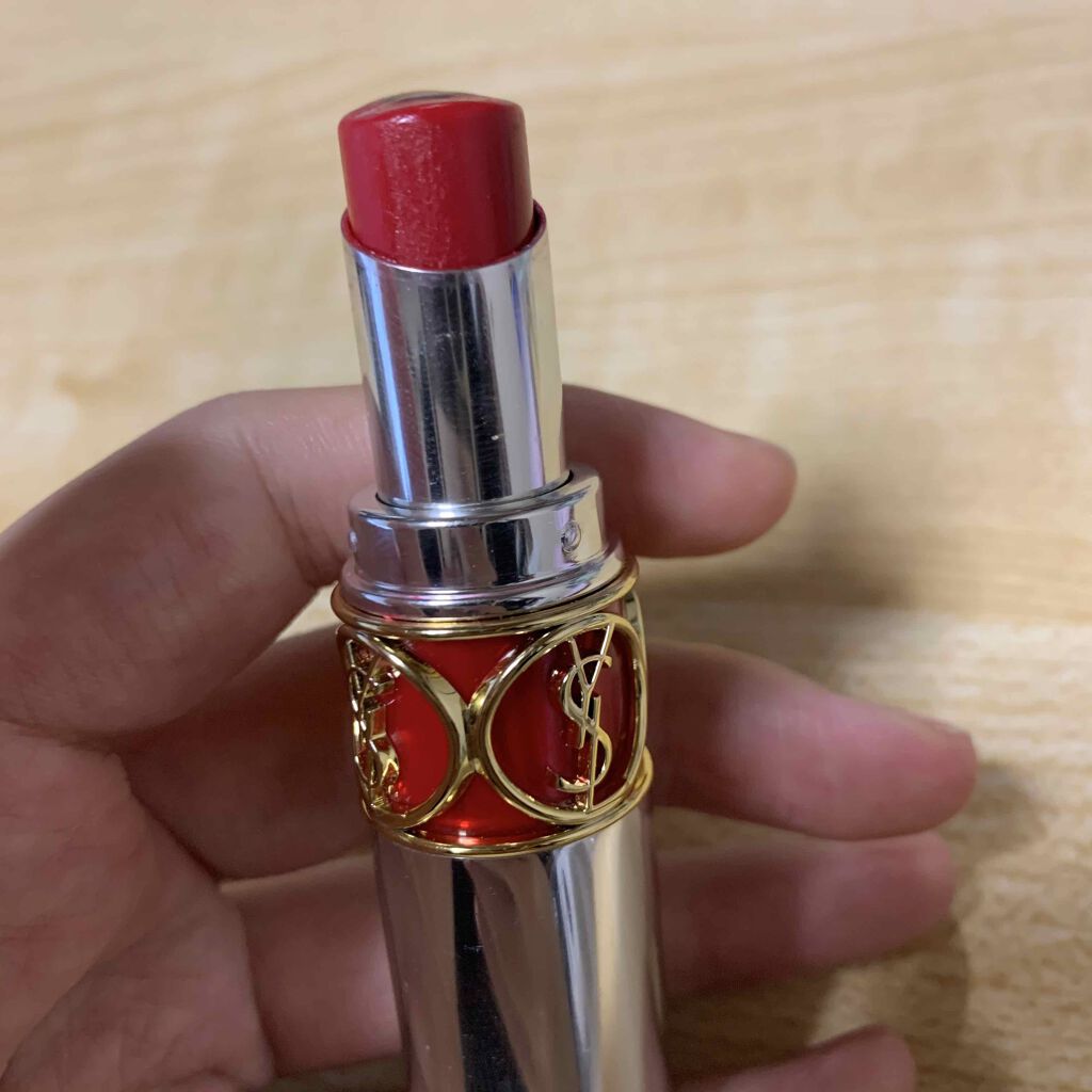 ヴォリュプテ プランプインカラー/YVES SAINT LAURENT BEAUTE/口紅を使ったクチコミ（3枚目）