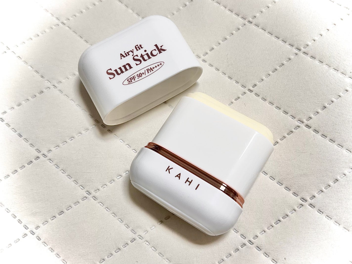 エアリーフィットサンスティック/KAHI/日焼け止めスティックを使ったクチコミ(1枚目)