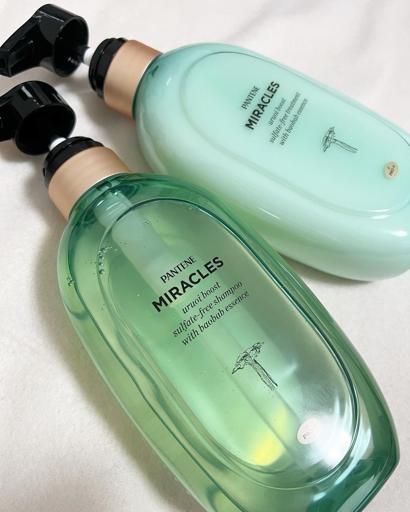 ミラクルズ うるおいブースト シャンプー/トリートメント/パンテーン/市販シャンプーを使ったクチコミ(1枚目)