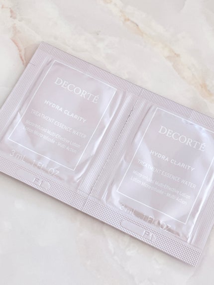 イドラクラリティ 薬用 トリートメント エッセンス ウォーター/DECORTÉ/化粧水を使ったクチコミ(1枚目)